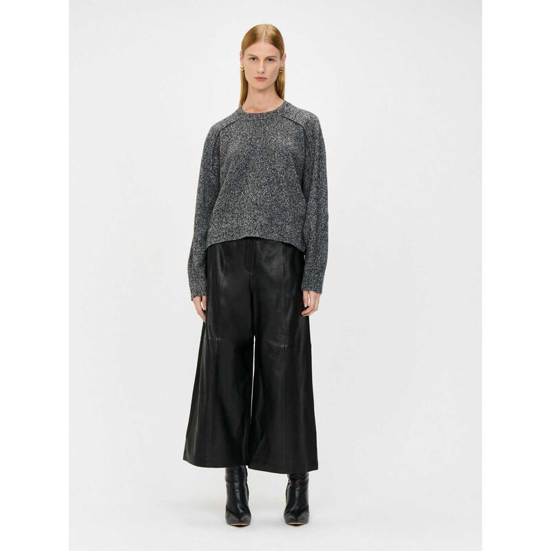 Veronika Maine Split Hem Panelled Sweater image number 3
